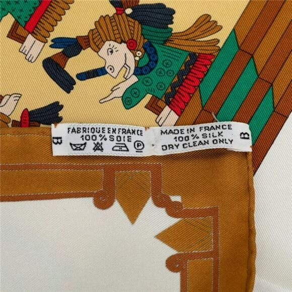 Hermes Astres Et Soleils Silk Scarf - Picture 5 of 6